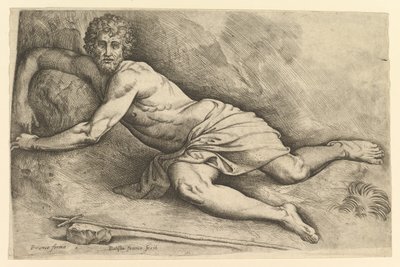 St. John the Baptist in the Wilderness, ca. 1552-54. od Battista Franco Veneziano