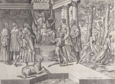 Zkorumpovaný soudce, 1565-73. od Battista del Moro