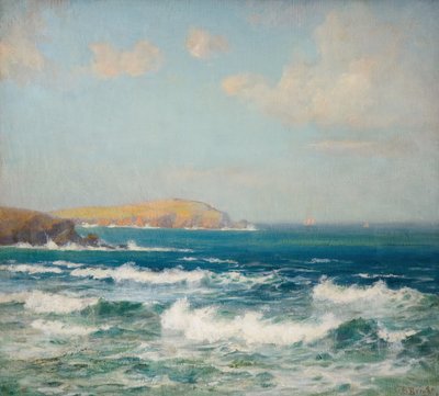 Trevose Head, Cornwall, 1900-1940. od Beatrice Bright