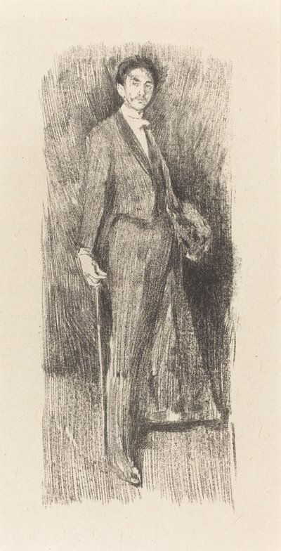 hrabě Robert de Montesquiou od Beatrice Godwin Whistler after James McNeill Whislter