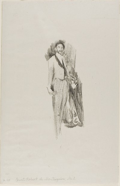 hrabě Robert de Montesquiou od Beatrix Godwin Whistler