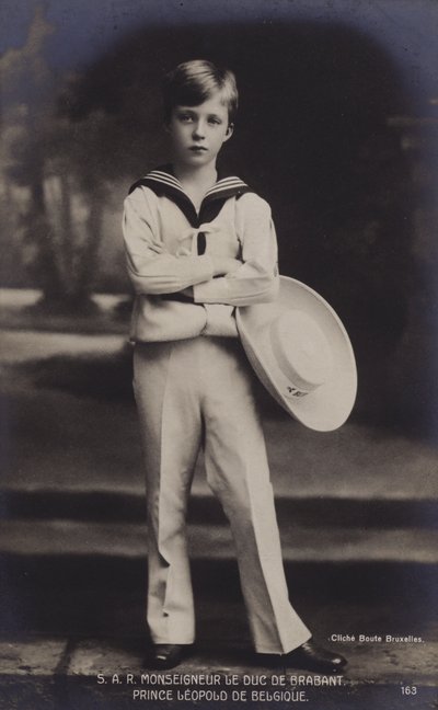 Brabantský vévoda, princ Leopold Belgický od Belgian Photographer