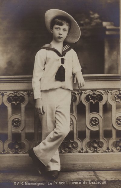 Brabantský vévoda, princ Leopold Belgický od Belgian Photographer