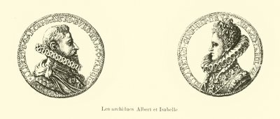 Albert VII, arcivévoda rakouský a Isabella Španělská, guvernéři Španělského Nizozemska od Belgian School