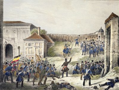 Antverpy: Poslední útok holandských vojsk, 27. října 1830 od Belgian School