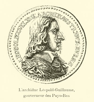 Arcivévoda Leopold Wilhelm Rakouský, guvernér Nizozemska od Belgian School