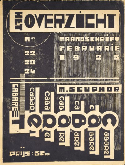 Obálka časopisu "Přehled", c. 1921-1925 od Belgian School