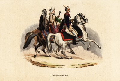egyptská kavalérie od Belgian School