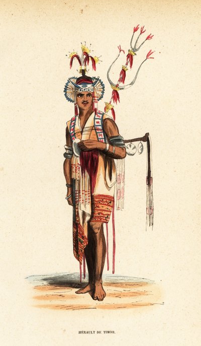 Herald of Amarasi, Kupang, Timor, West Timor, Indonésie od Belgian School