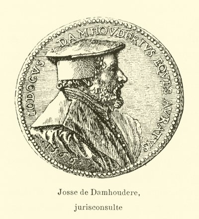 Joos de Damhouder, vlámský právník od Belgian School
