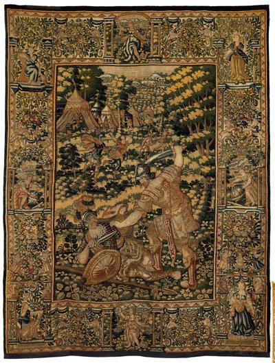 Příběh Cyruse II. Velikého, kolem roku 1590 (tapisérie) od Belgian School