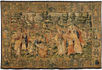 Příběh Cyruse II. Velikého, kolem roku 1590 (tapisérie) od Belgian School