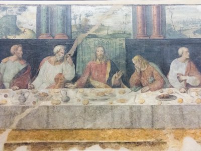 Poslední večeře, detail od Benedetto Coda