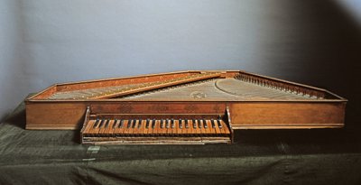 Spinetta, Benátky 1568 (kombinovaná technika) od Benedetto Floriani.