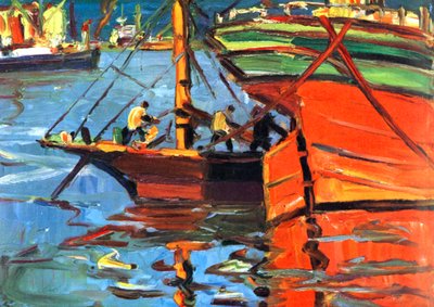 „Slunečný den v Buenos Aires“, 1930. od Benito Quinquela Martin