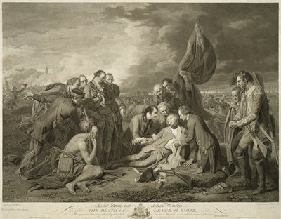 Smrt generála Wolfa, 1. ledna od Benjamin (after) West
