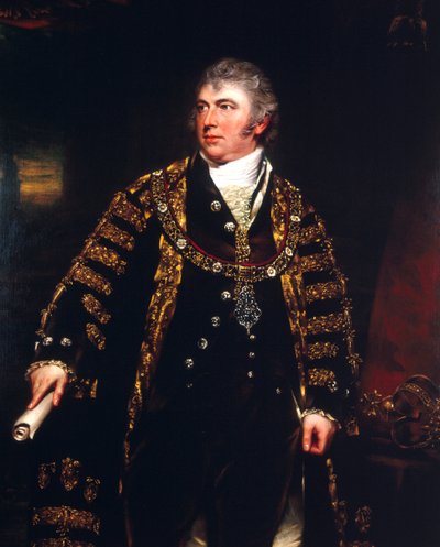 Harvey Christian Combe, primátor 1799 od Benjamin Burnell