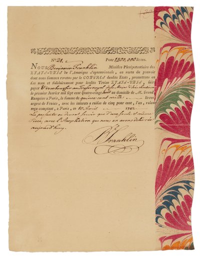 Dopis Benjamina Franklina od Benjamin Franklin