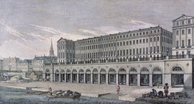 Budovy zvané Adelphi, Londýn, 1771 od Benjamin Green