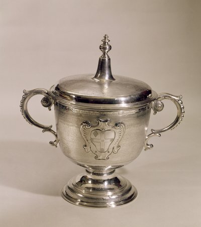 James II Steeple Cup, 1685 (stříbrný) od Benjamin Pyne