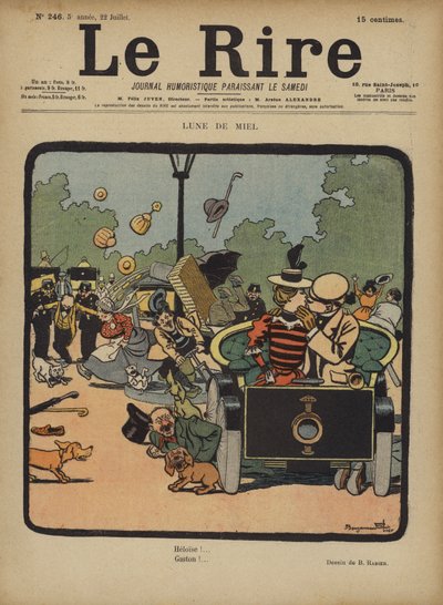 Ilustrace pro Le Rire od Benjamin Rabier
