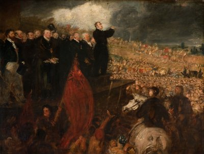 Setkání Birminghamské politické unie, 1832-33. od Benjamin Robert Haydon