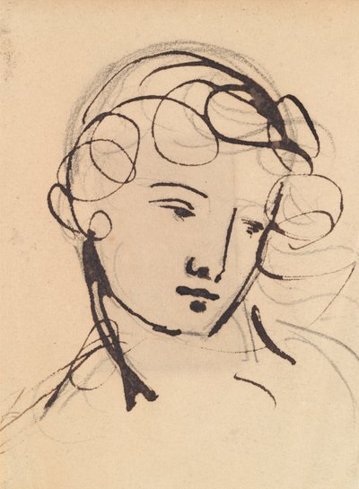Portrétní studie od Benjamin Robert Haydon