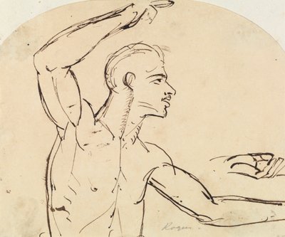 Studie mužského aktu od Benjamin Robert Haydon