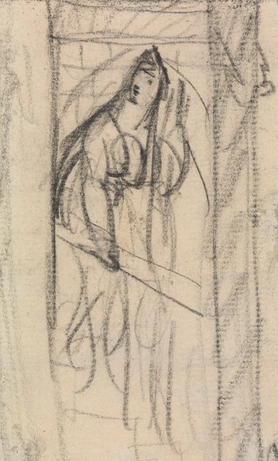 Vražda Duncana - Lady Macbeth, Blížící se Macbeth a tělo od Benjamin Robert Haydon