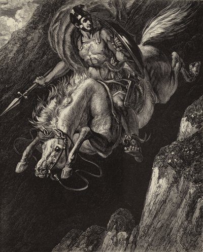 Marcus Curtius od Benjamin Robert after Haydon