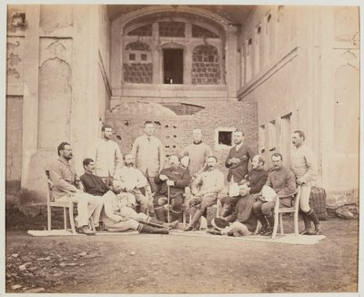 Group Engineer Officers, Kandahar od Benjamin Simpson