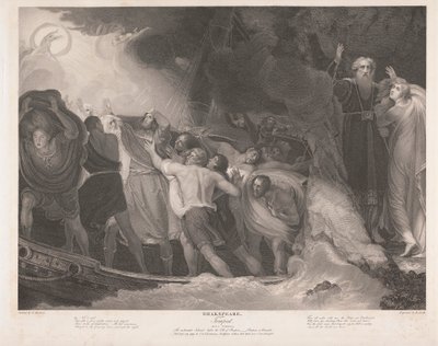 "Tempest", dějství I, scéna I od Benjamin Smith