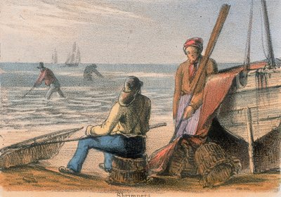 Shrimpers, c1845 od Benjamin Waterhouse Hawkins