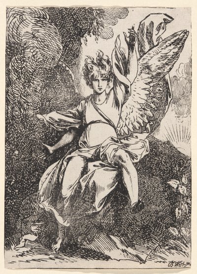 Anděl vzkříšení od Benjamin West