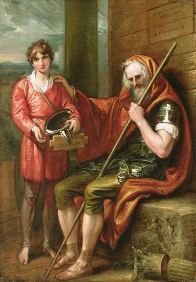 Belisarius a chlapec, 1802 od Benjamin West