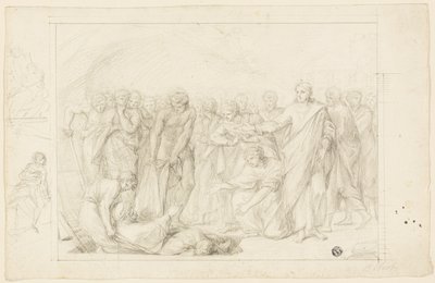 Ananiášova smrt od Benjamin West
