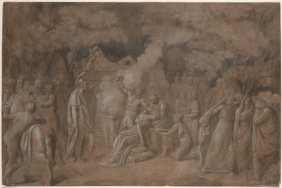 Smrt Ifigenie (?) od Benjamin West