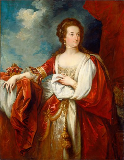 Elizabeth, hraběnka z Effinghamu, c. 1797. od Benjamin West