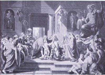 Hannibal přísahal Římu věčné nepřátelství od Benjamin West