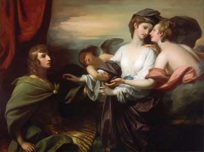 Helen přivedena do Paříže, 1776 od Benjamin West