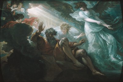 Mojžíš ukázal zaslíbenou zemi od Benjamin West