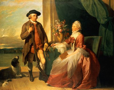 Pan Robert Grafton a paní Mary Partridge Wells Grafton, 1773 od Benjamin West