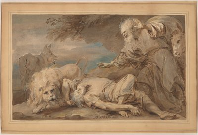 Neposlušný prorok od Benjamin West
