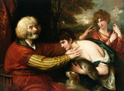 Návrat Tobiáše od Benjamin West