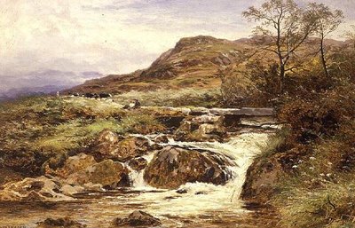 Léto poblíž Dolgelly, Severní Wales od Benjamin Williams Leader