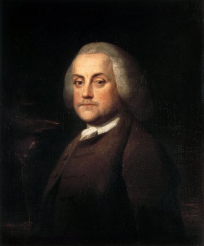 Benjamin Franklin od Benjamin Wilson