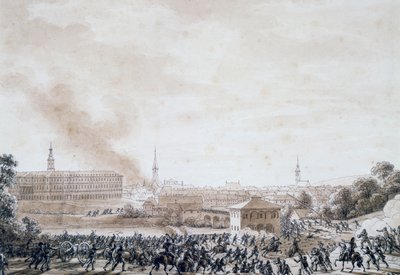 Francouzský útok na město Výmar, 14. října od Benjamin Zix