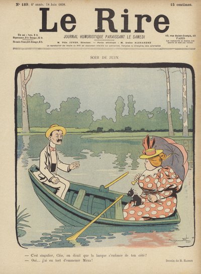 Ilustrace pro Le Rire od Benjamin Rabier