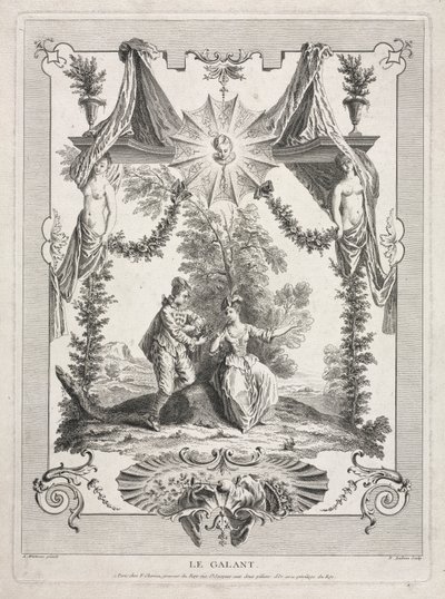 Galant od Benoit II Audran