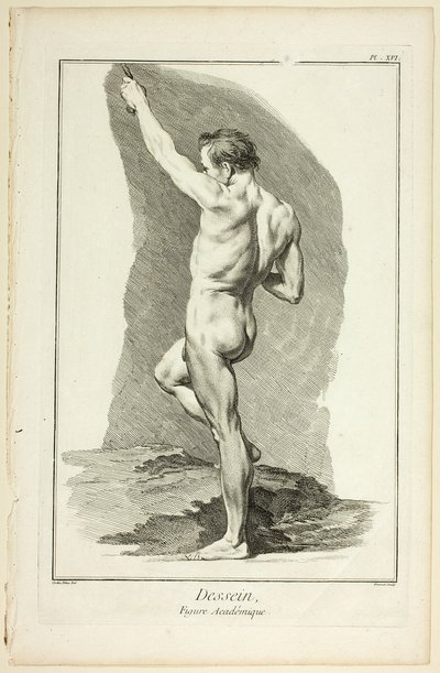 Design: Academic Figure, z Encyklopédie od Benoit Louis Prevost